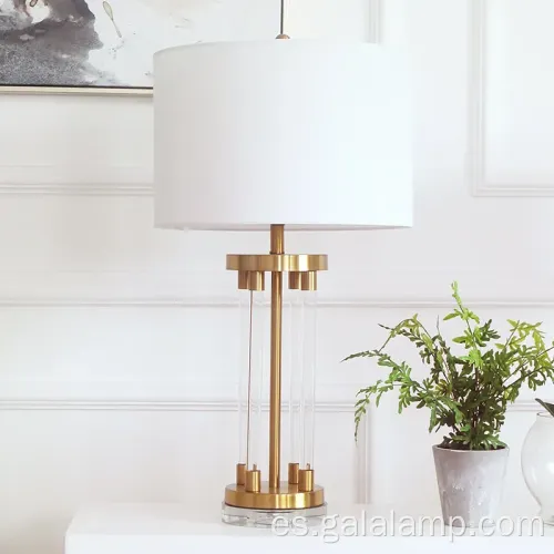 Elegante lámpara de cristal nórdico para espacios contemporáneos